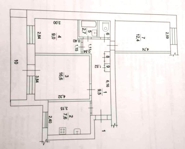Квартира на продажу в Малой Дубне (Малодубенском с/о), улица Попова, 8 фото №10