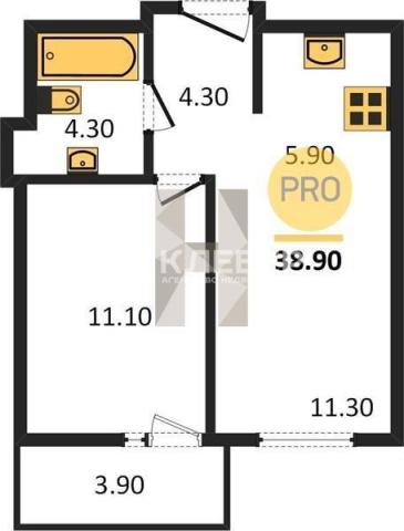 Квартира на продажу в Пермье, Солдатова улица, 33 фото №3
