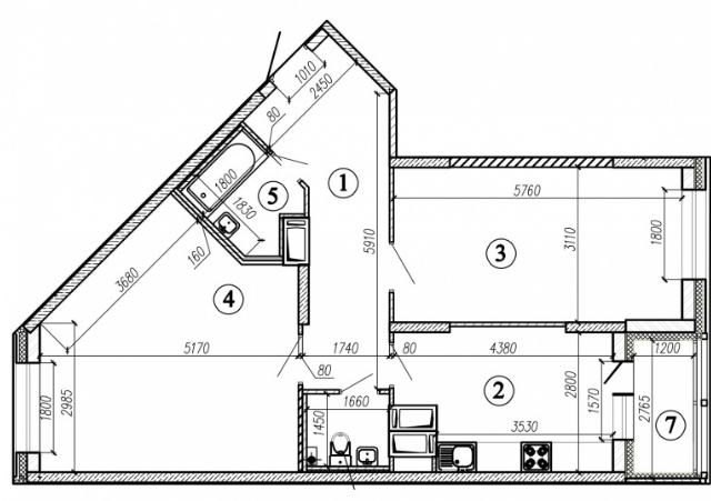 Квартира на продажу в Красногорске, улица Игоря Мерлушкина, 2 фото №8