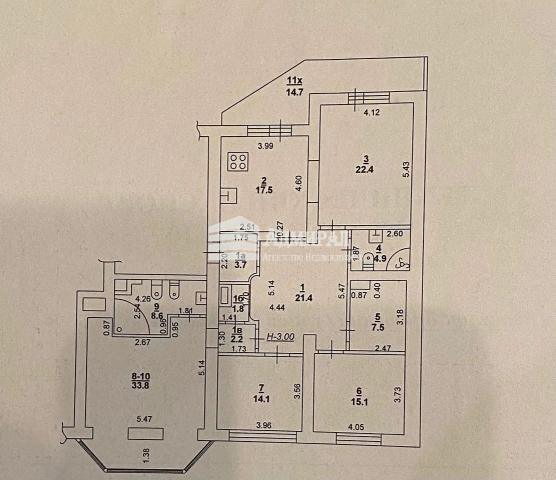 Квартира на продажу в Ростове-на-Дону, Пушкинская улица, 4А фото №13