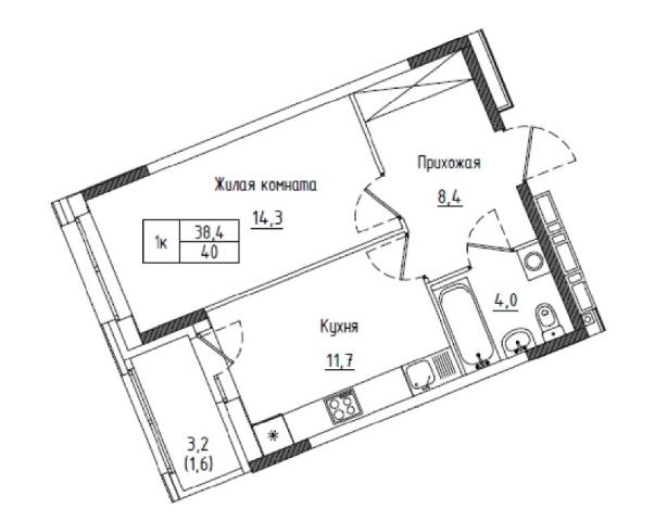 Квартира на продажу в Пермье, Барамзиной Татьяны улица, 32 фото №8