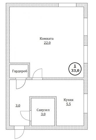 Квартира на продажу в Калининграде, Ялтинская ул, 75 фото №11
