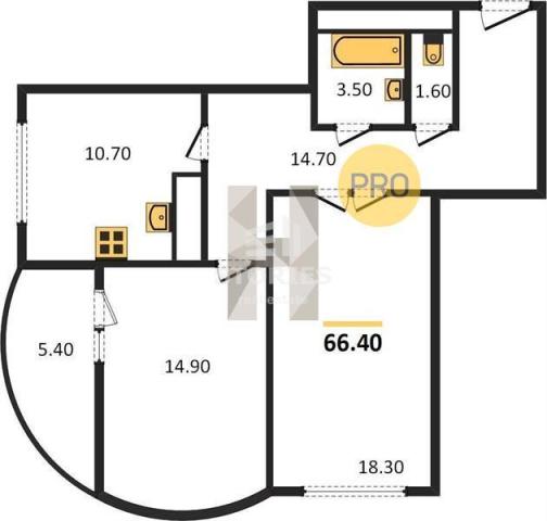 Квартира на продажу в Воронеже, Краснознаменная улица, 57 фото №17