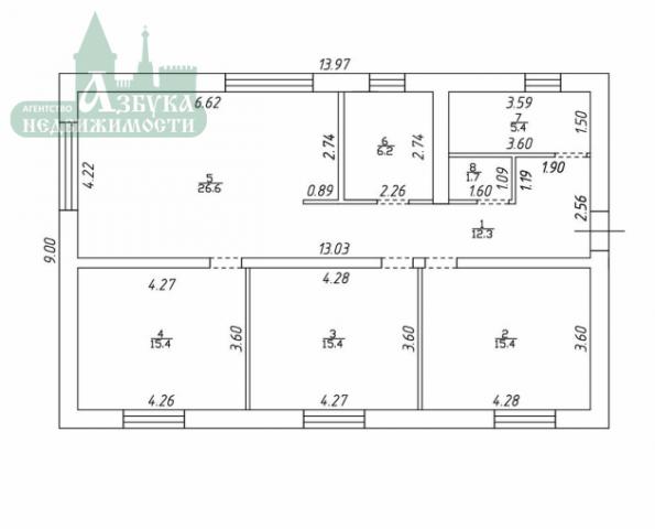 Коттедж на продажу в Телеше, Лесная Усадьба, 1 фото №12