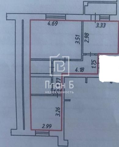 Квартира на продажу в Калуге, Полесская улица, 39 фото №12
