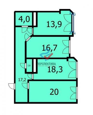 Квартира на продажу в Анапе, улица Крылова, 15к1 фото №19