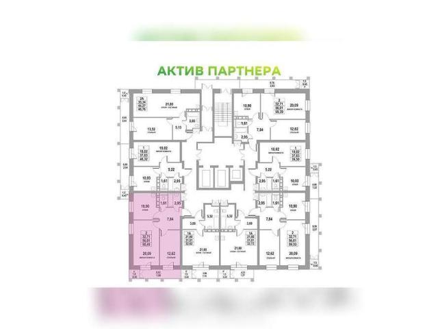 Квартира на продажу в Томске, Московский тракт, 109бстр4 фото №0