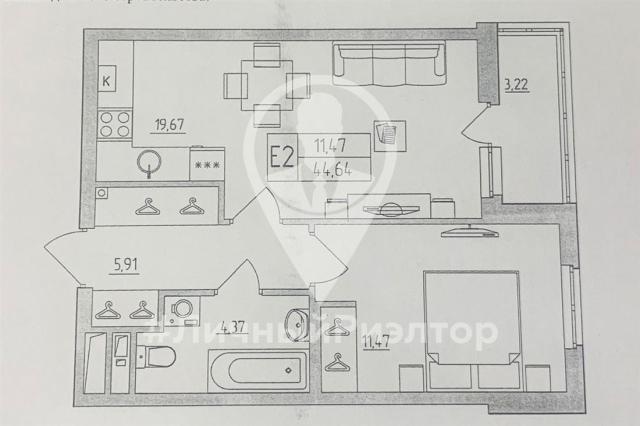 Квартира на продажу в Рязане, ул Бугровка фото №1