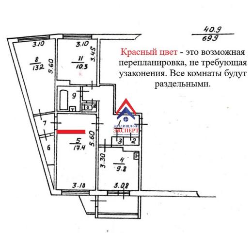 Квартира на продажу в Петропавловске-Камчатском, Петропавловск-Камчатский, Якорная улица, 1/1 фото №6
