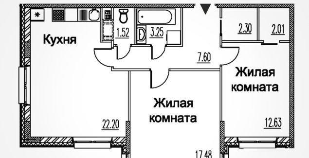 Квартира на продажу в Ростове-на-Дону, улица Ларина, 10 фото №1