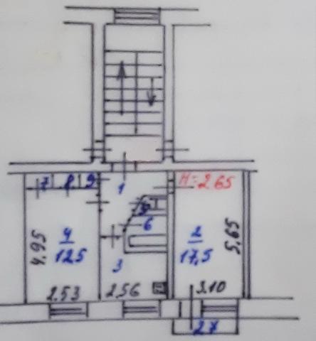 Квартира на продажу в Малоярославце, Кирова улица, д.30 фото №6