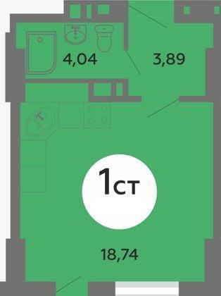 Квартира на продажу в Ростове-на-Дону, улица Мечникова, 37А фото №3