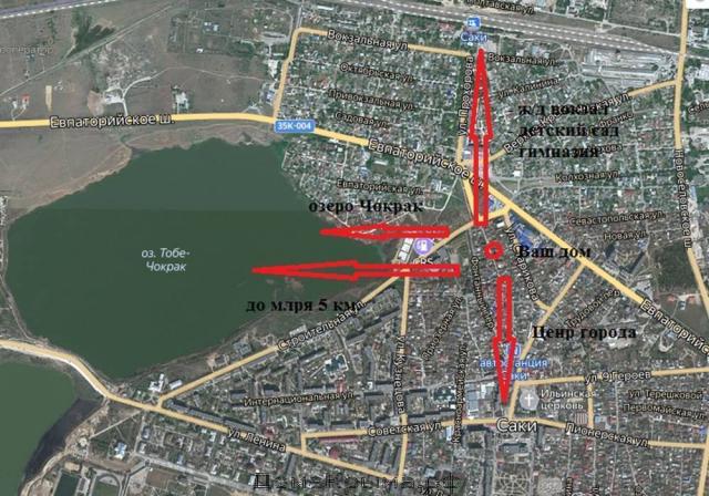 Дом на продажу в Саках, Профсоюзный пер. фото №1