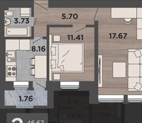 Квартира на продажу в Ростове-на-Дону, Горсоветская улица, 51с2 фото №4