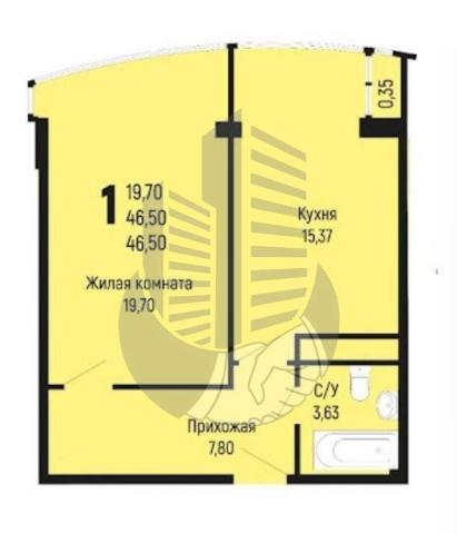 Квартира на продажу в Небуге, улица Газовиков, 3а/2 фото №6