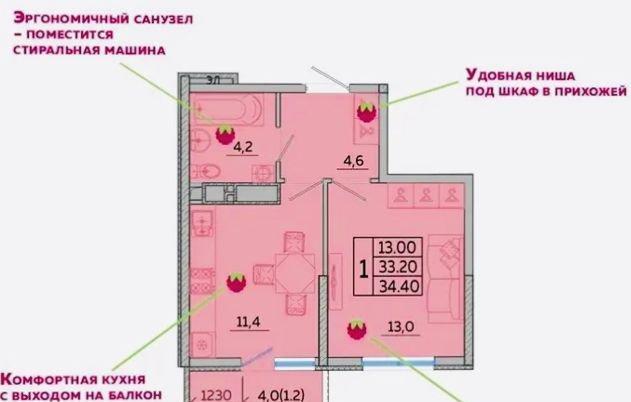 Квартира на продажу в Ростове-на-Дону, улица Текучёва, 310 фото №5