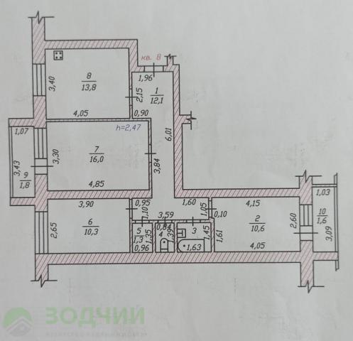 Квартира на продажу в Кугесе, Советская улица, 72 фото №1