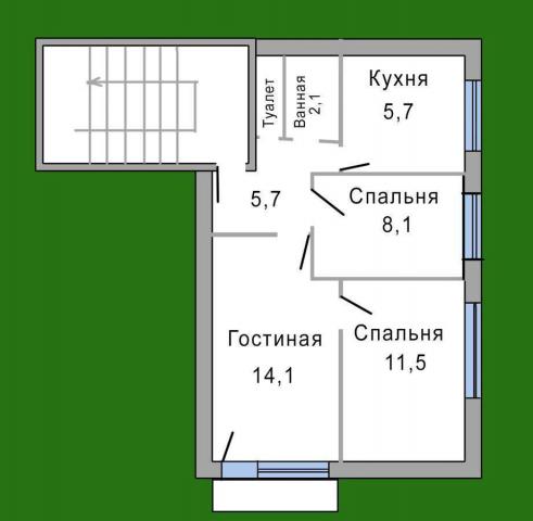 Квартира на продажу в Каменоломнях, пер. Шоссейный, 13 фото №6