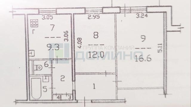 Квартира на продажу в Череповце, Любецкая улица, 31 фото №9