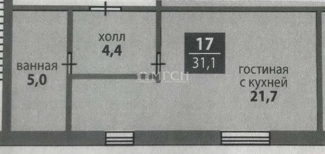 Квартира на продажу в Курово, коттеджный посёлок Fresh Wind Home, 3А фото №0