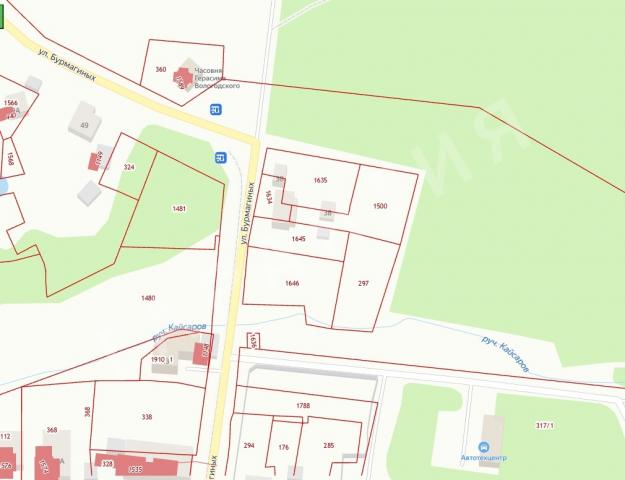 Участок на продажу в Вологде, Бурмагиных улица, 38 фото №1