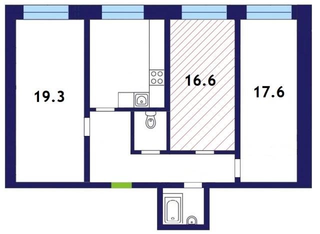 Комната на продажу в Москве, Шоссейная ул., 20 фото №21