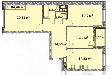 Квартира на продажу в Москве, Старокрымская улица, 15к2 фото №11