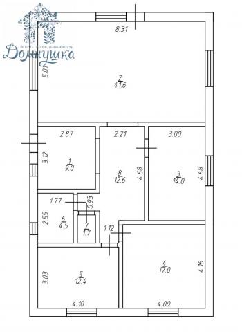 Дом на продажу в Семилуках, Тургенева улица, 21 фото №4