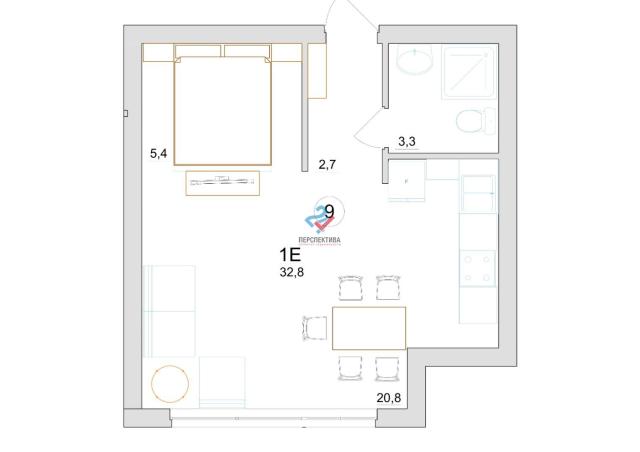 Квартира на продажу в посёлке Семидворье,  городской округ Алушта,  посёлок Семидворье  фото №12