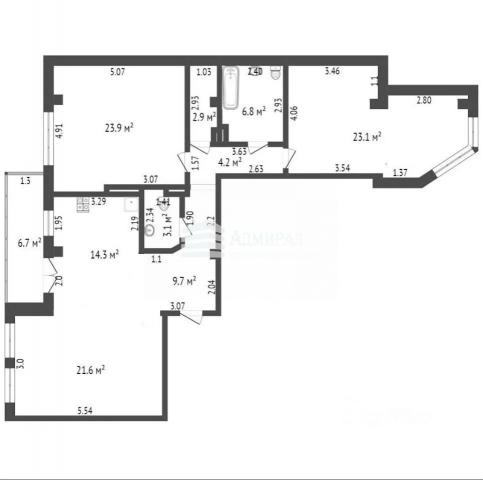 Квартира на продажу в Ростове-на-Дону, Береговая улица, 19/2 фото №4