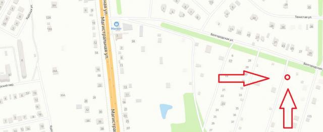 Участок на продажу в Строителе, Белгородская улица фото №0