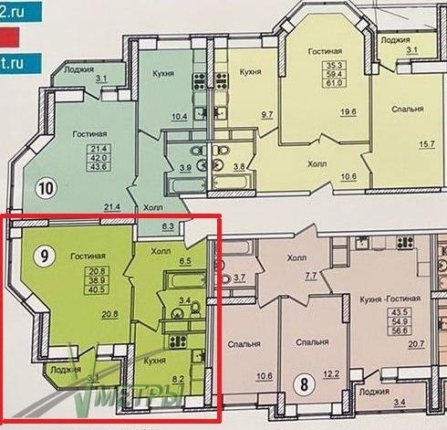 Квартира на продажу в Владивостке, Нейбута ул, 17/7 фото №1