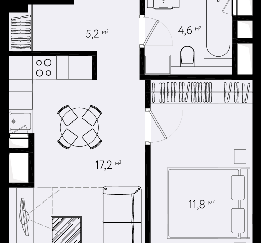 Квартира на продажу в Москве, Заречная улица, 4Бс2 фото №9