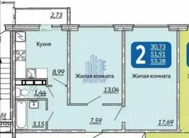 Квартира на продажу в Чебоксаре, улица писателя Лаврентия Таллерова, 22 фото №0