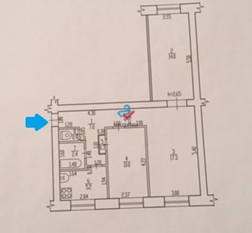 Квартира на продажу в Брянске, ул. Островского, 77А фото №14