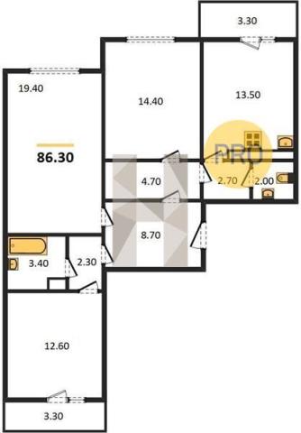 Квартира на продажу в Воронеже, Димитрова улица, 51а фото №6