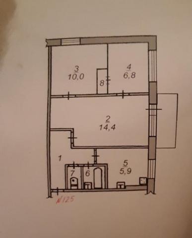 Квартира на продажу в Усть-Илимске, Ленина, 12 фото №3