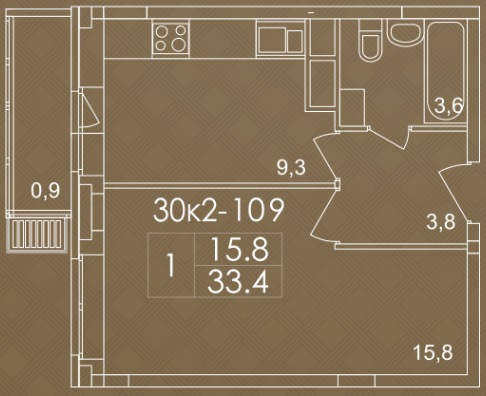 Квартира на продажу в Сабурово, Парковая улица, 13 фото №5
