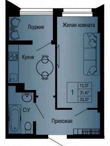 Квартира на продажу в Ростове-на-Дону, Привокзальная улица, 4 фото №3