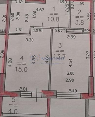 Квартира на продажу в Нижнем Новгороде, 2-я Оранжерейная ул, 2к1 фото №5
