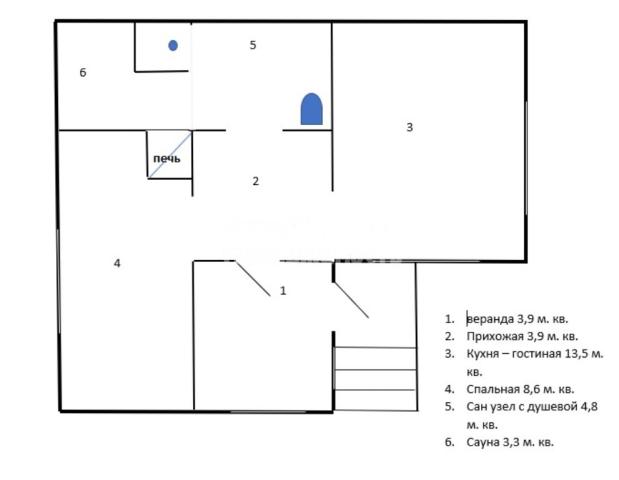 Дом на продажу в Дятлице деревне, Простоквашино кп фото №9