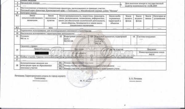Участок на продажу в Михайловском Перевале, ул. М-4 