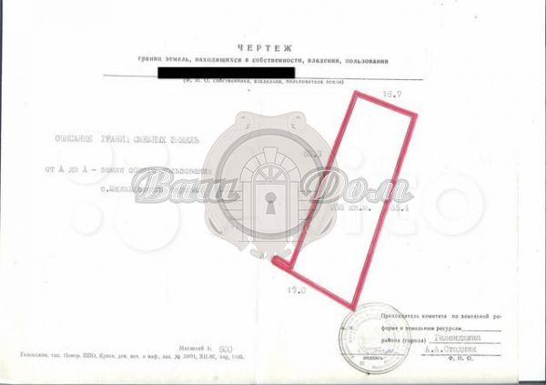 Участок на продажу в Михайловском Перевале, ул. М-4 