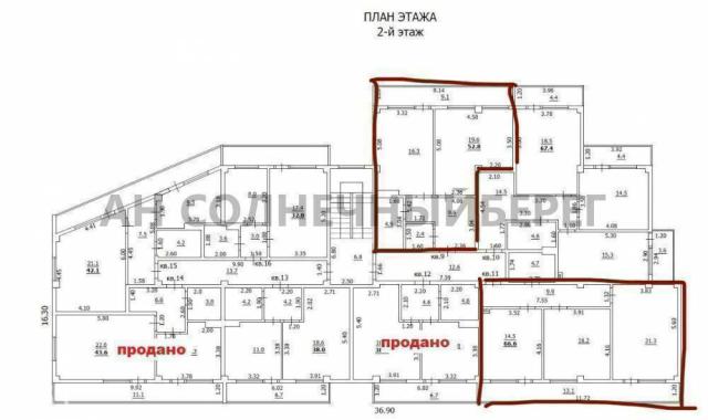 Квартира на продажу в Небуге, Спортивная улица, 12А/4 фото №1