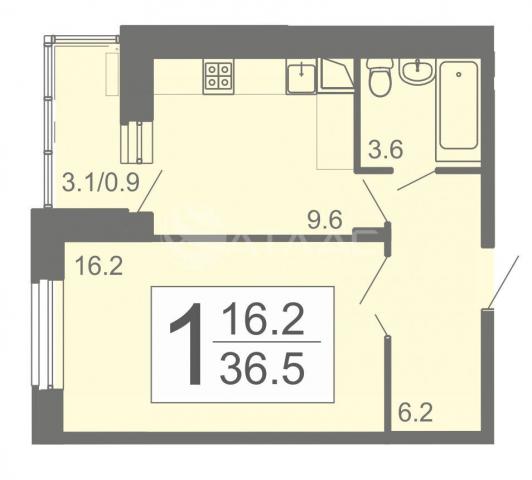 Квартира на продажу в Заречном, улица Ахунская, 25 фото №2