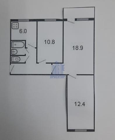 Квартира на продажу в Чебоксаре, улица Рихарда Зорге, 1 фото №0