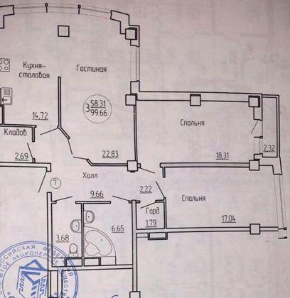 Квартира на продажу в Ростове-на-Дону, переулок Семашко, 71 фото №2