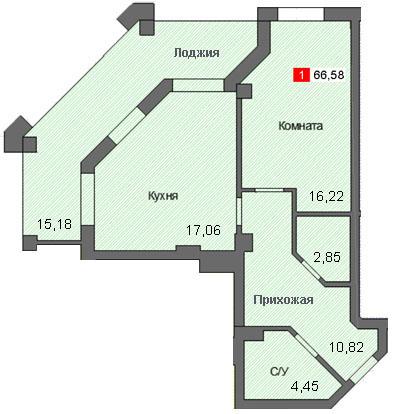 Квартира на продажу в Калининграде, Герцена ул, 30-34 фото №5
