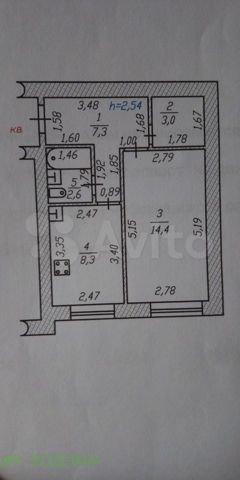 Квартира на продажу в Кугесе, Советская улица, 86к1 фото №3