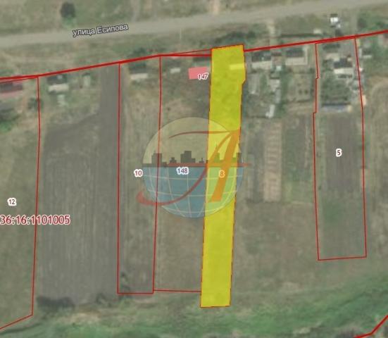 Участок на продажу в Нижняе Катуховке, улица Есипова, 53 фото №3